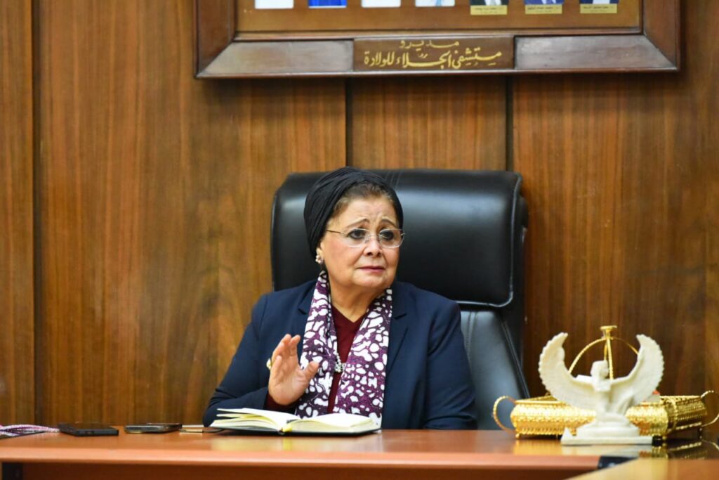 زيارة نائب وزير الصحة و السكان أد / عبلة الالفي لمستشفى الجلاء التعليمى